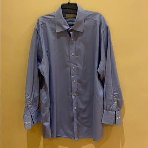Blue men’s button up